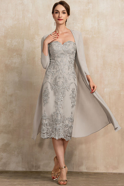 Robe Midi Chic Satinée - gallery 5