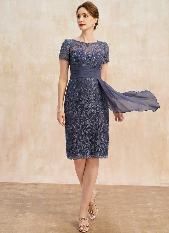 Robe Midi Chic Ornée - gallery 4