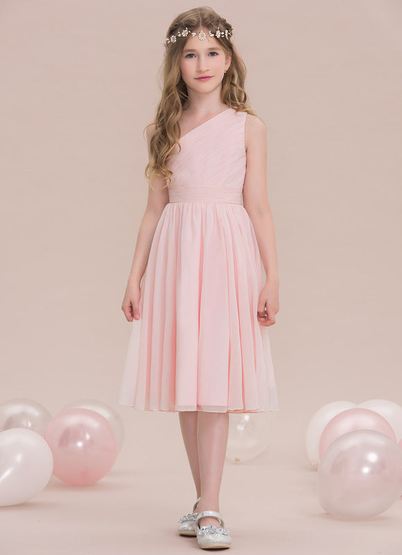 Robe Midi Chiffon Céleste - gallery 3