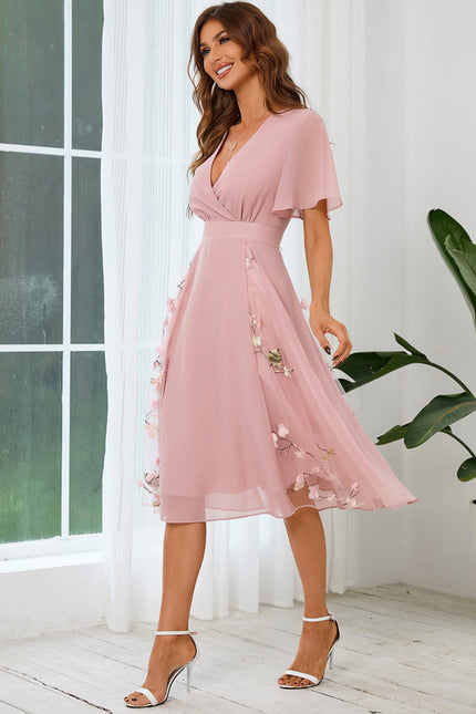 Robe Midi Aérienne Chic - gallery 3
