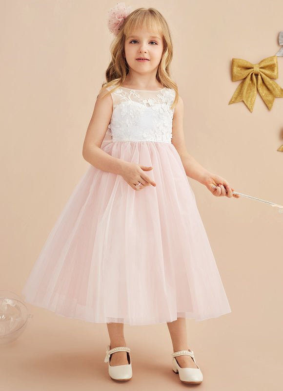 Robe Midi Enfant Mariage 3D - gallery 2