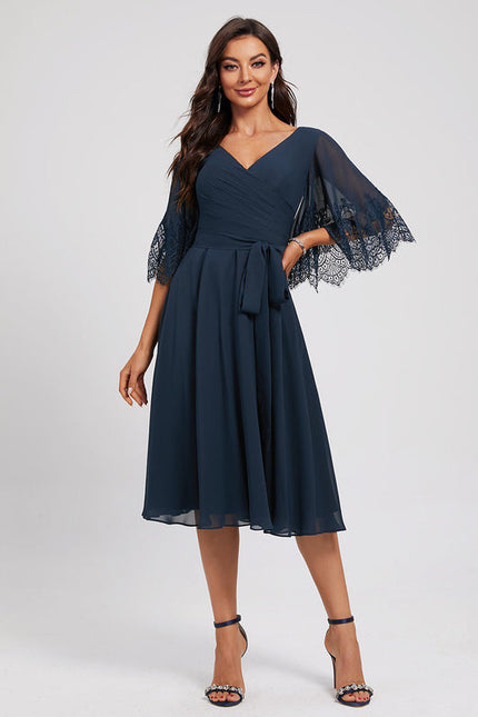 Robe Midi Longue Évasée - gallery 2