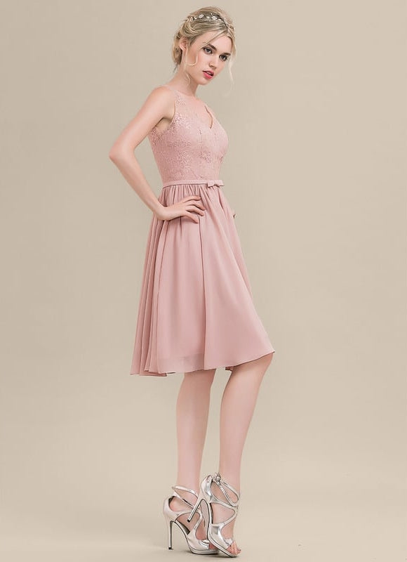Robe Midi Éclat Rosé - gallery 3
