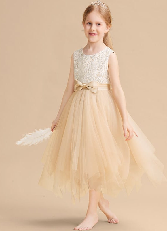 Robe Midi Enfant Tulle Chic
