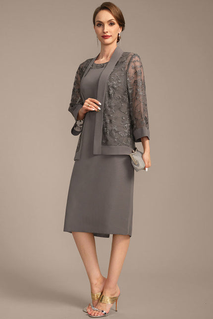 Robe Midi Élégance Nuancée - gallery 4