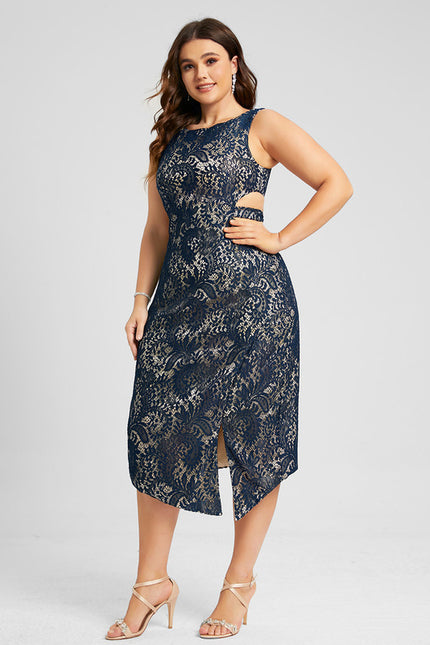 Robe Midi Nuit Dorée - gallery 6