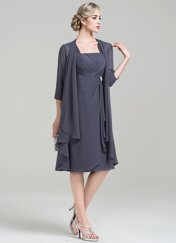 Robe Midi Élégance Minuit - gallery 4