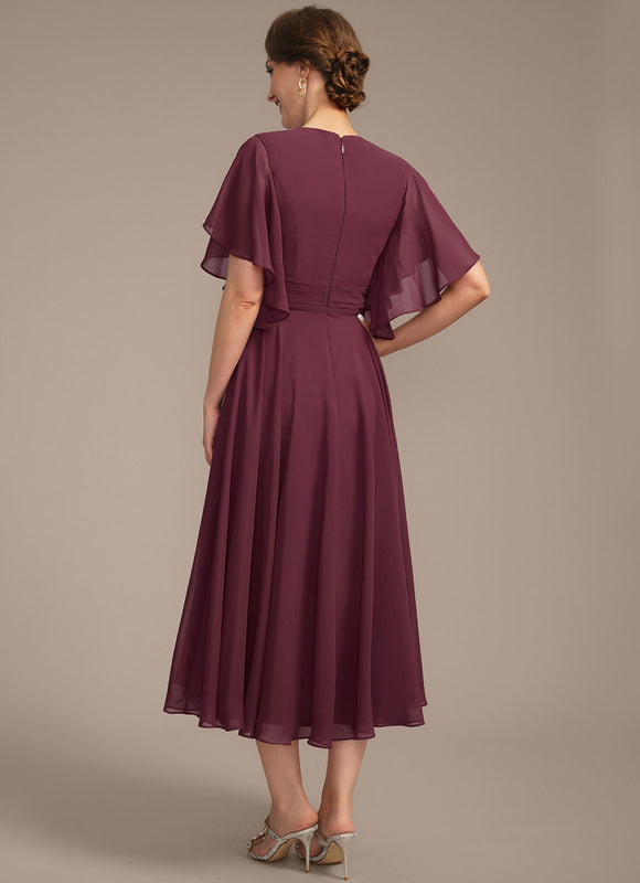 Robe Midi Mère Élégante - gallery 5