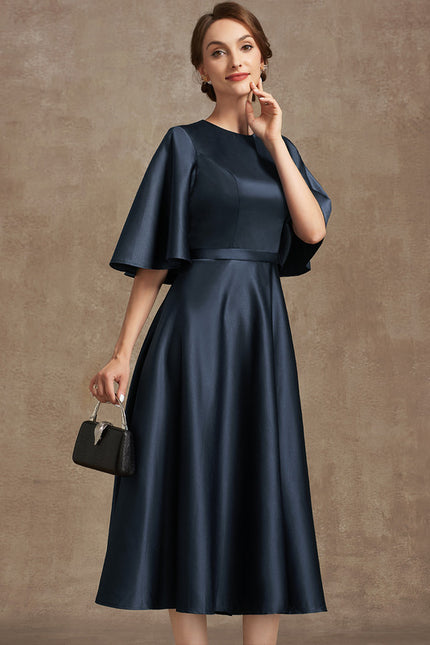 Robe Midi Élégance Nacrée - gallery 5