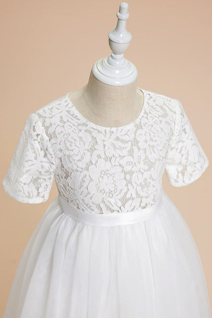 Robe Midi Blanche Élégante - gallery 2