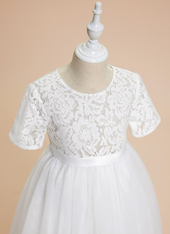 Robe Midi Blanche Élégante - gallery 2