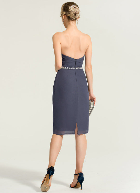 Robe Midi Nuit Marine Chic - gallery 3