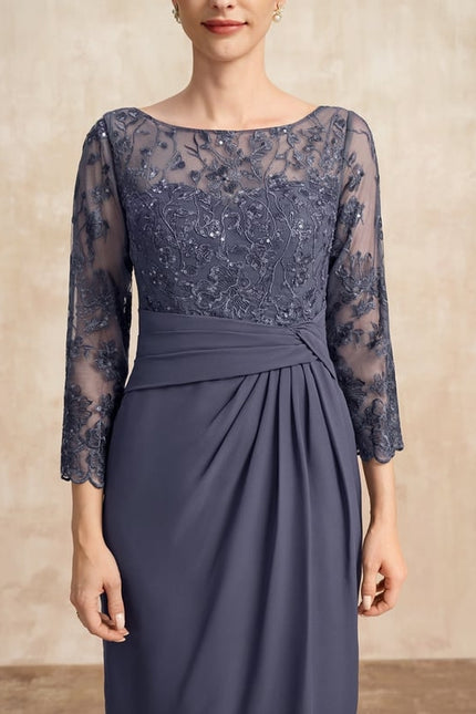 Robe Midi Élégante Serein - gallery 4