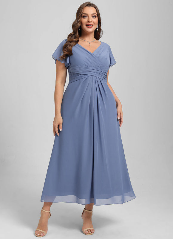 Midi Robe De Cocktail Pour Mariage Chic - gallery 6