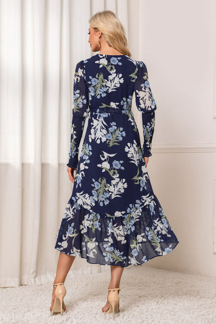Robe Midi Florale Légère - gallery 1