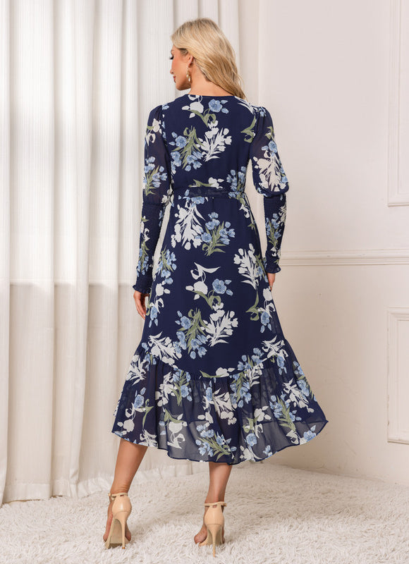 Robe Midi Florale Légère - gallery 1