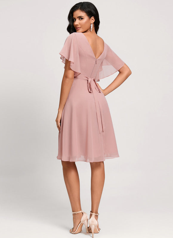 Robe Midi Vert Sauge - gallery 4