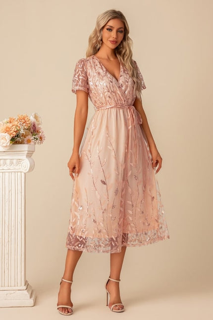 Robe De Soirée Grande Taille Midi - gallery 2
