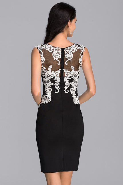 Robe Midi Élégance Noire - gallery 3