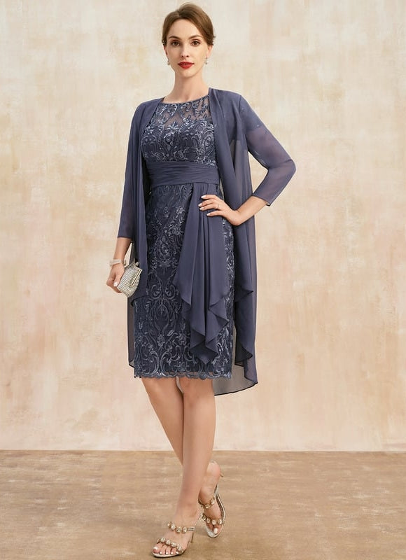 Robe Midi Chic Ornée - gallery 2