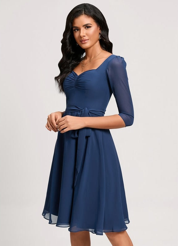 Robe Midi Vert Sauge - gallery 2