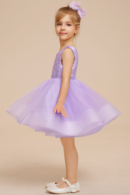 Robe Midi Lilas Aérée - gallery 3