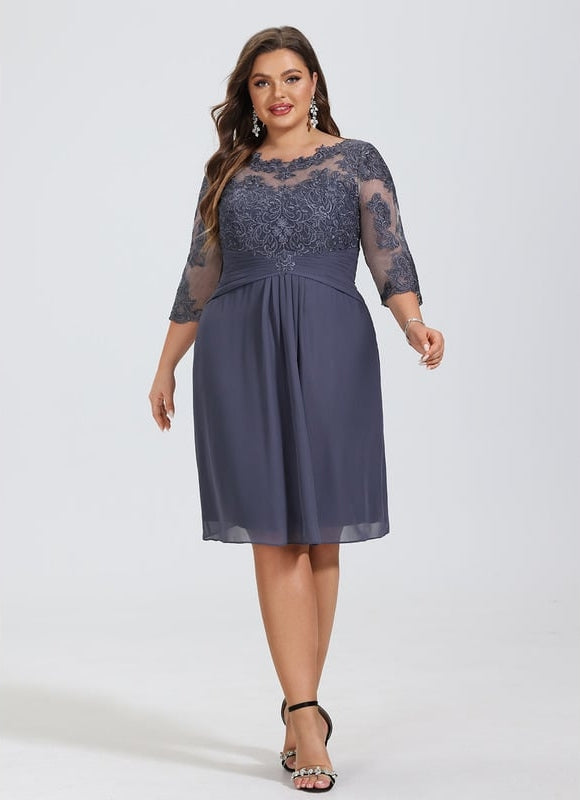 Robe Midi Nuit Élégante - gallery 6