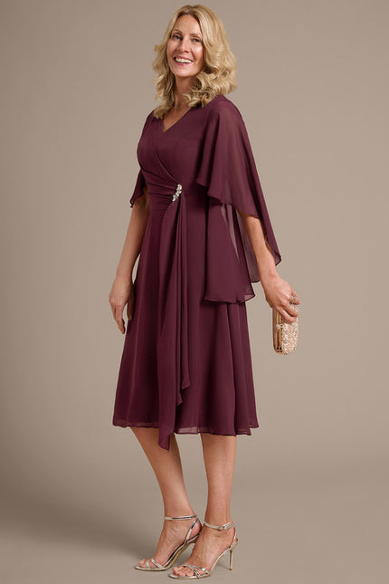 Midi Robe De Soirée Chic Pour Mariage - gallery 4