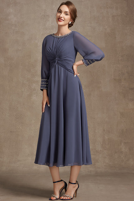 Robe Midi Célébration Éthérée - gallery 4