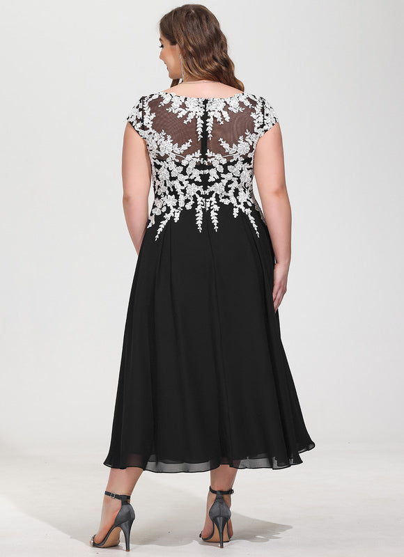 Robe Midi Élégance Nocturne - gallery 9