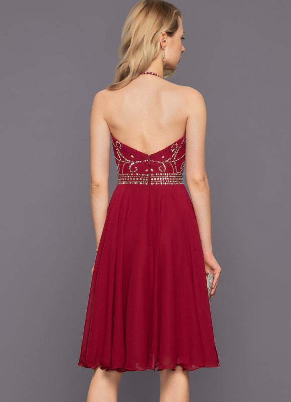 Robe Midi Éclat Rubis - gallery 2