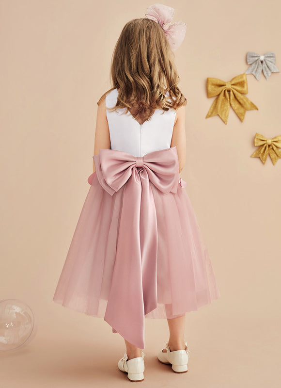 Robe Midi Fleur De Satin - gallery 3
