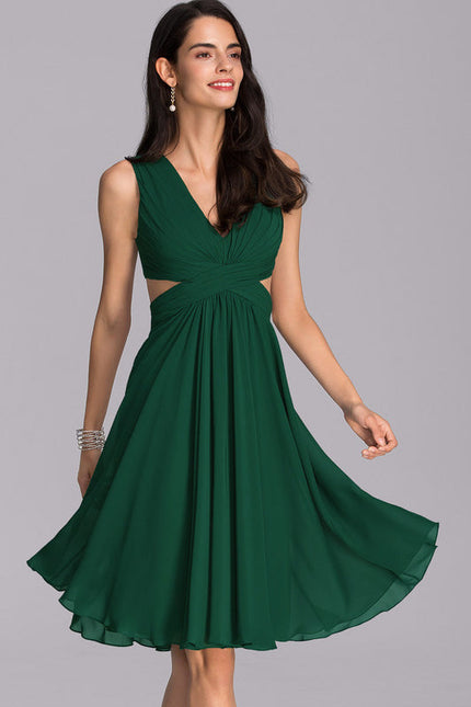 Robe Midi Vert Sauge