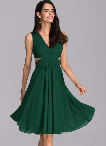Robe Midi Vert Sauge