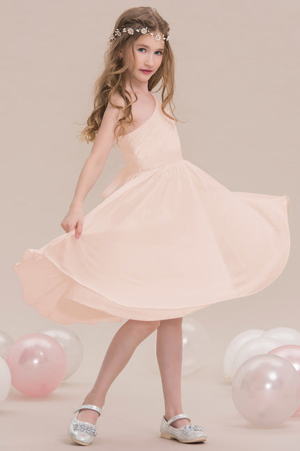 Robe Midi Chiffon Céleste