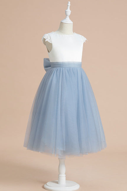 Robe Midi Tulle Bleu Céleste - gallery 3