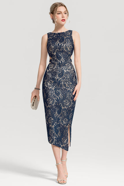 Robe Midi Nuit Dorée