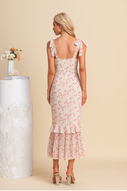 Robe Midi Florale Douce - gallery 2