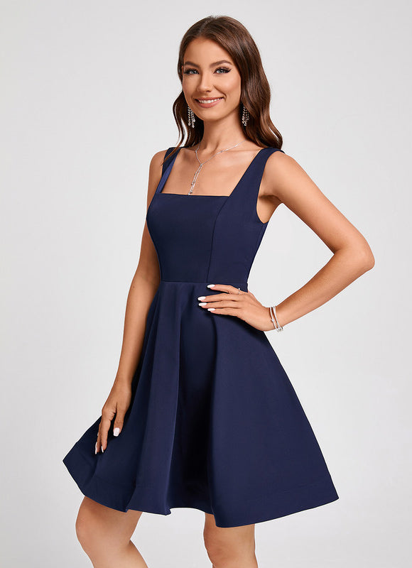 Robe Midi Aline Marine