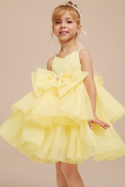 Robe Midi Jaune Volante - gallery 3