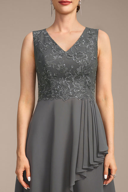 Robe Midi Sérénité Argentée - gallery 7