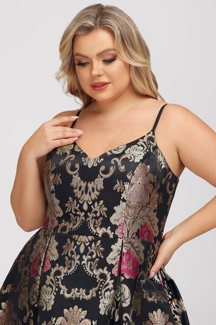 Robe Midi Baroque Éclatante - gallery 7