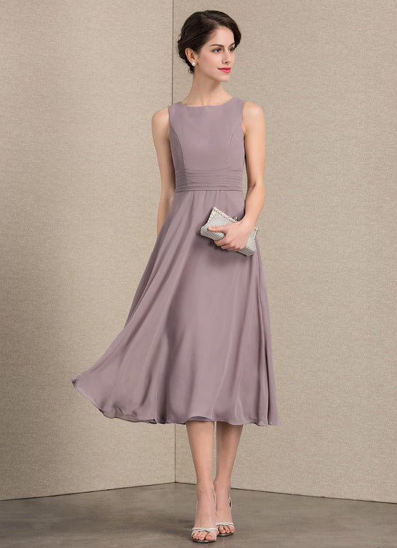 Robe Midi Prune - gallery 5