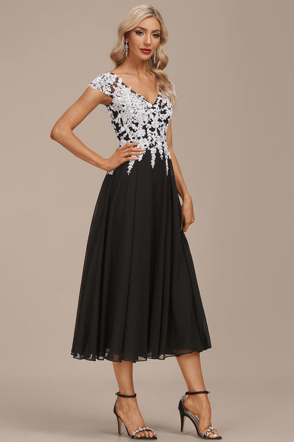 Robe Midi Élégance Nocturne - gallery 3