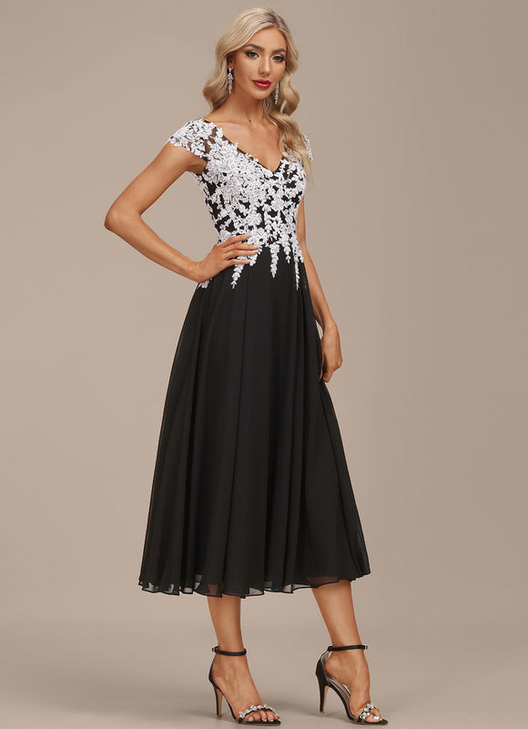 Robe Midi Élégance Nocturne - gallery 3