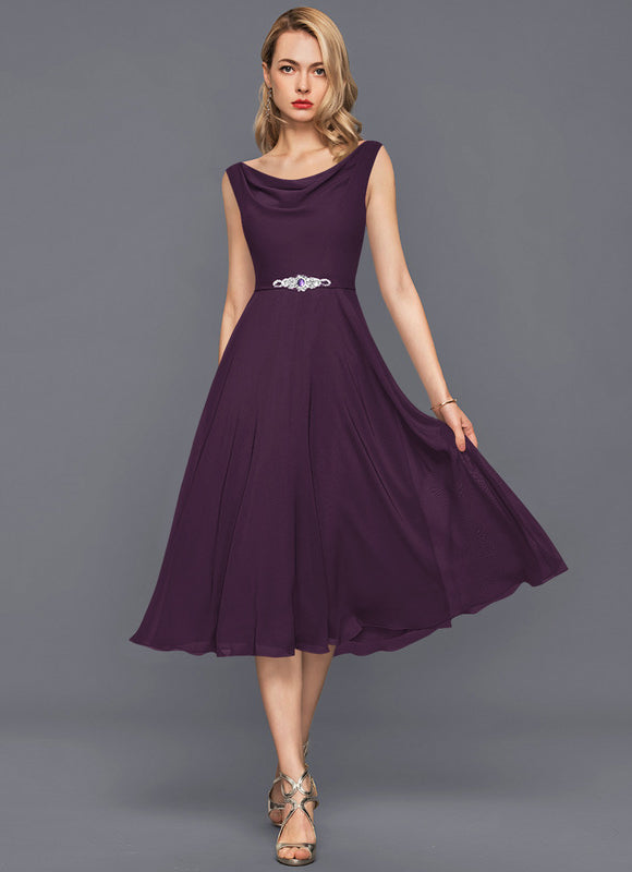 Robe Midi Éclat Précieux