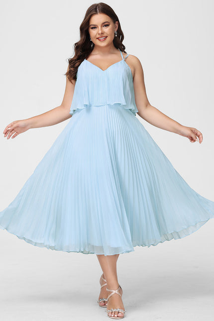 Robe Midi Fluide Grisâtre - gallery 4
