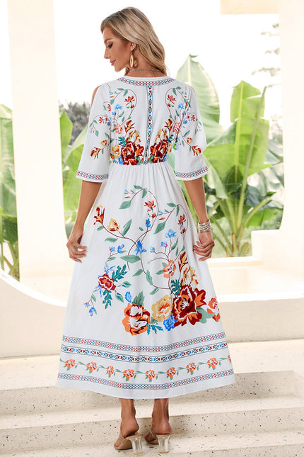 Robe Midi Chic En Polyester - gallery 1