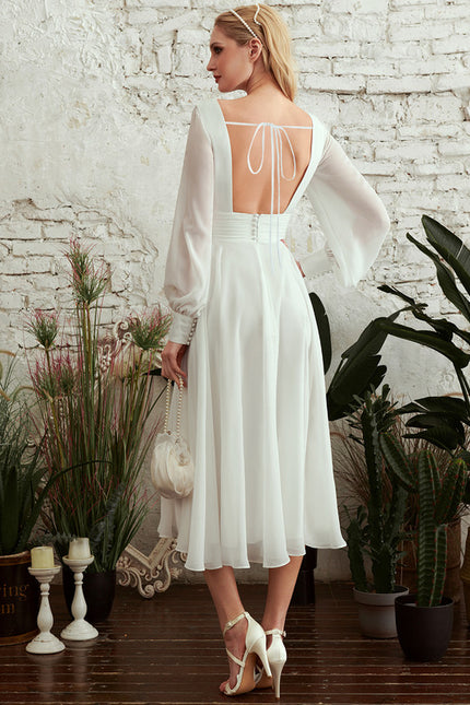 Robe Midi Éthérée Lumineuse - gallery 3