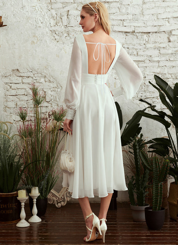 Robe Midi Éthérée Lumineuse - gallery 3